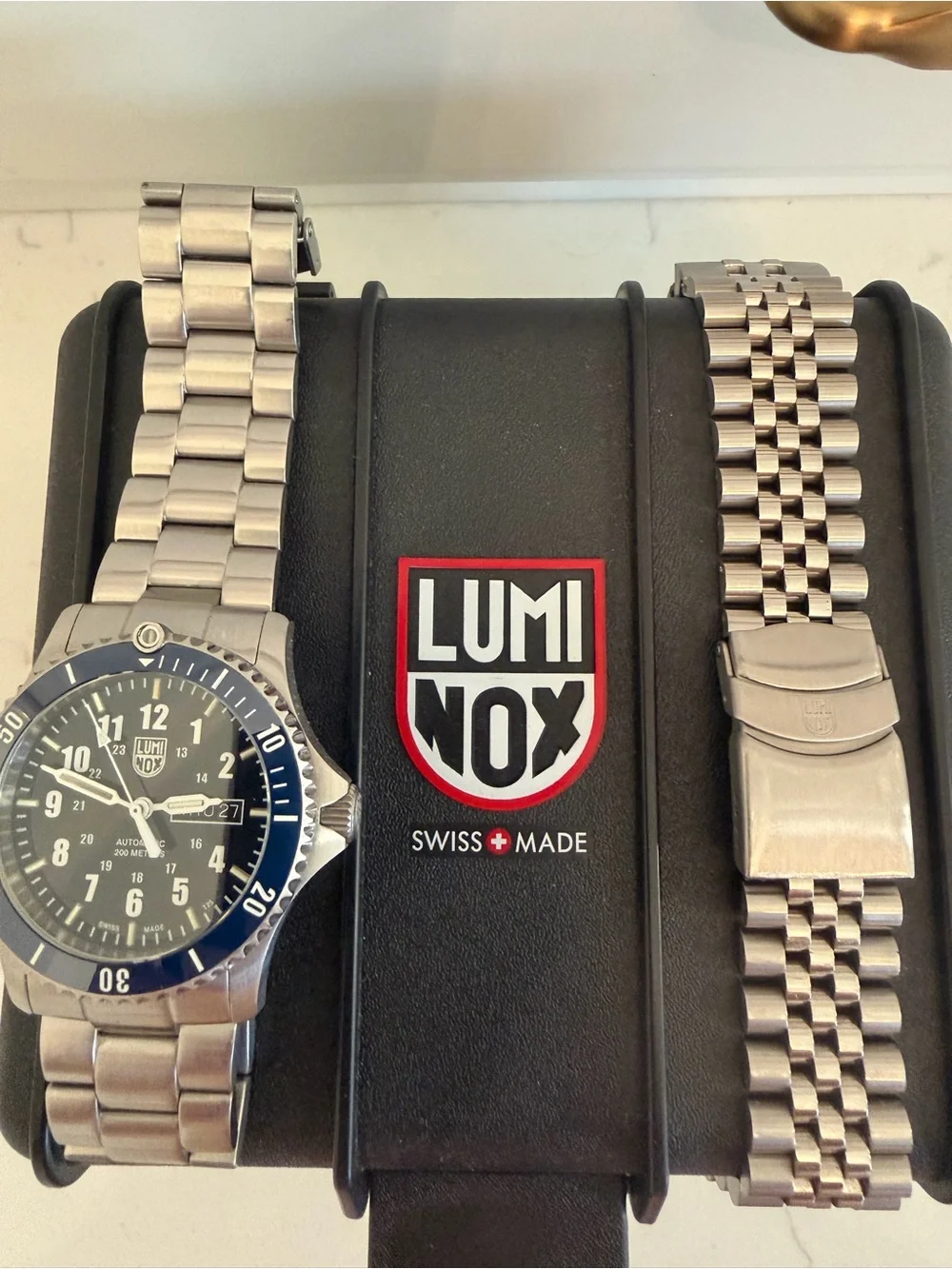 Luminox men stainless